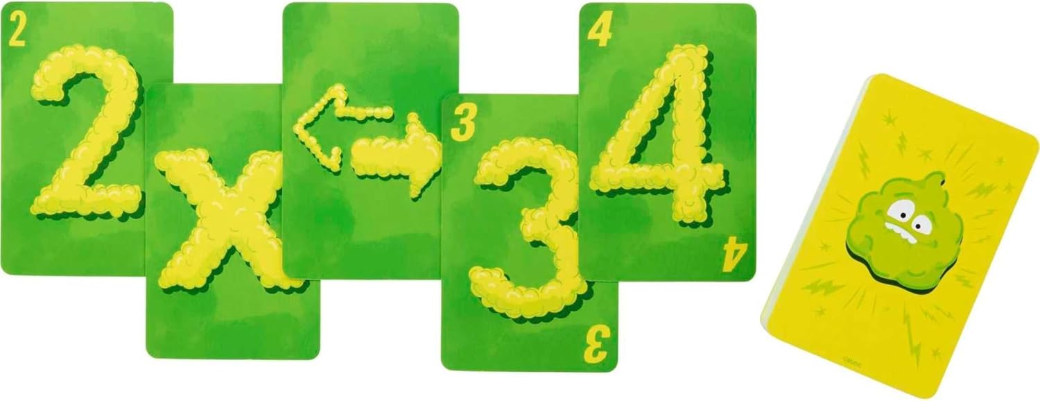 Mattel Gas Out Electronic Farting Game with Guster the Gas Cloud for Kids 5+ Family Party Game