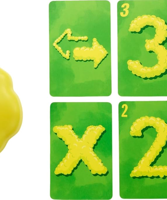 Mattel Gas Out Electronic Farting Game with Guster the Gas Cloud for Kids 5+ Family Party Game