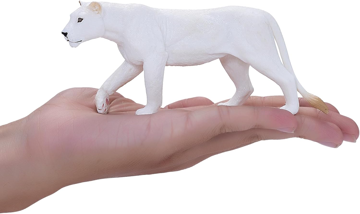 MOJO – White Lioness, Hand-Painted Toy Figure, Wildlife Collection, True to Life & Highly Detailed, Designed in UK
