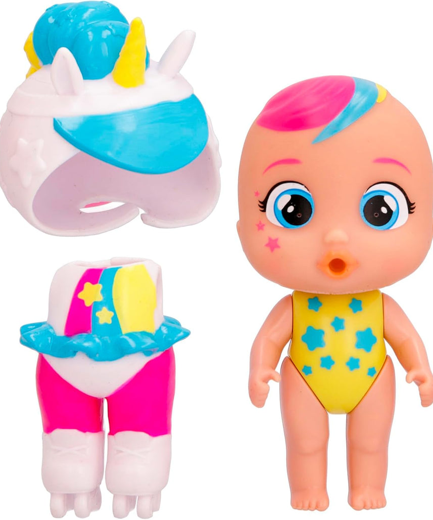 CRY Babies Magic Tears Talent Babies Dreamy - Collectibe Baby Doll Dressed Up in a Cute Silicone Outfit Personalized on her Talent, Gift Toy for Girls and Boys age 3 And Up