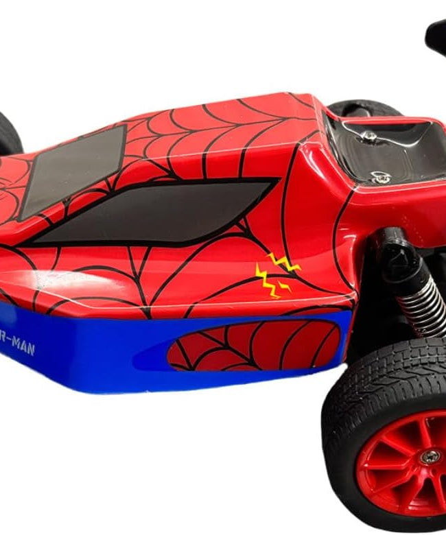 Marvel Spider-Man Inferno GT Blazer RC Car - 2.4 GHz Full Function Remote Control Vehicle with Working Lights - Official Marvel Avengers Toy for Kids - Ages 6+