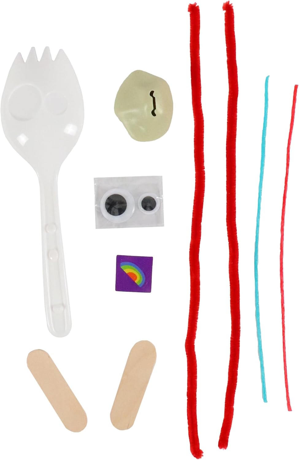 Disney Pixar Toy Story 5 Make Your Own Forky DIY Craft Kit for Kids, Creative Character Building Activity Set with Accessories, Arts and Crafts Toy Ages 3+