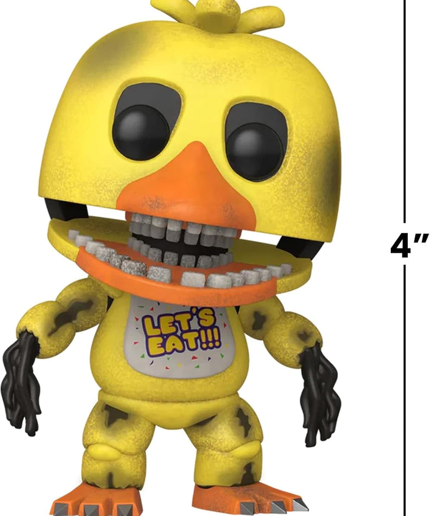 Funko Pop! Games: Five Nights At Freddy's (FNAF) - Withered Chica the Chicken - Five Nights At Freddy's - Collectable Vinyl Figure - Gift Idea - Official Merchandise - Toys for Kids & Adults