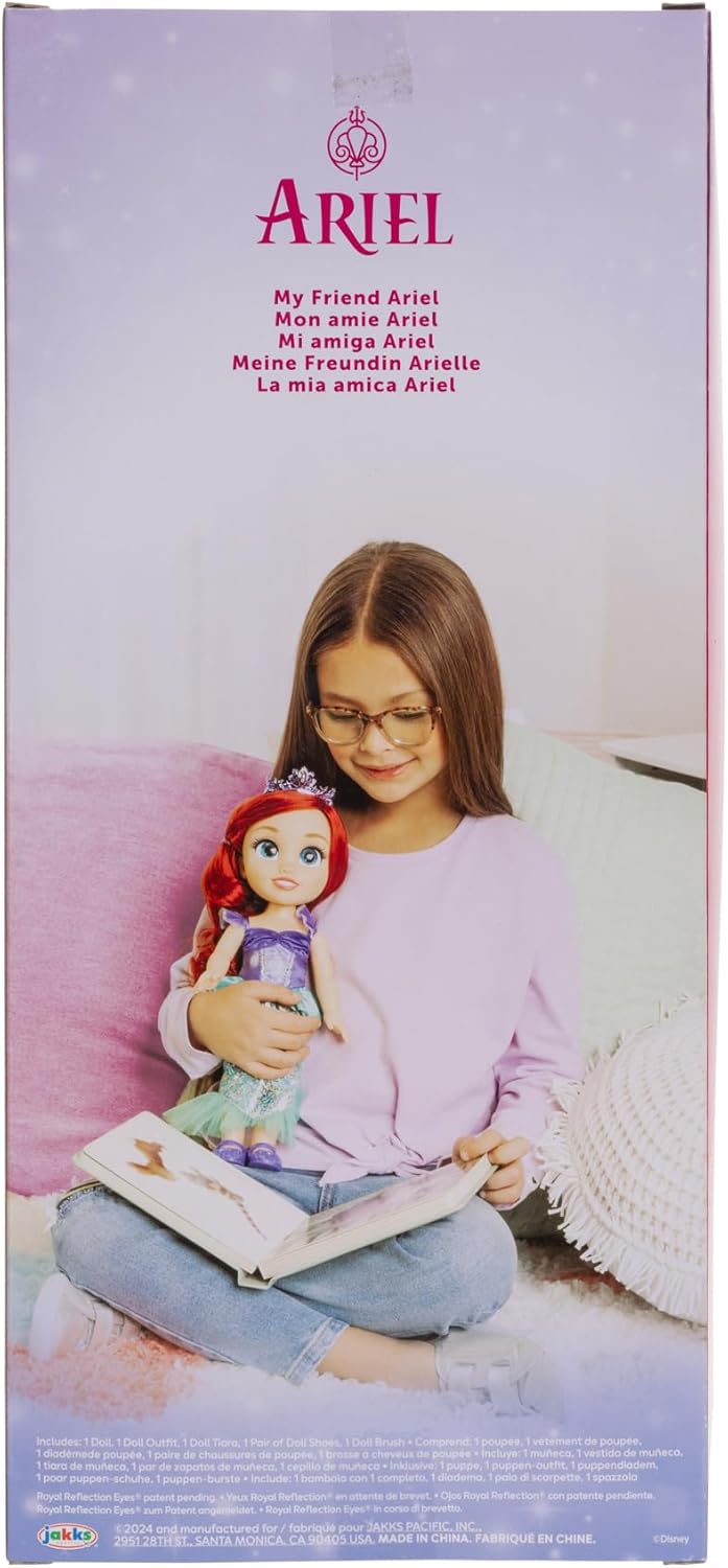 Disney Princess Core Doll 15-Inch Glass Eyes Disney 100th Anniversary Ariel