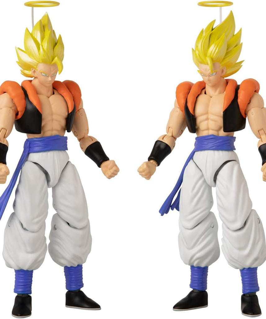 BANDAI Dragon Ball Super Dragon Stars Super Saiyan Gogeta Action Figure 17 cm, Anime Collectible with 15+ Points of Articulation, Interchangeable Hands, Manga-Inspired Packaging