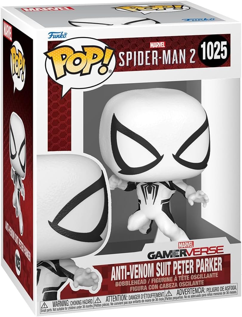 Funko Pop! Games: SM2VG - Anti-Venom Peter - Spider-man 2 - Collectable Vinyl Figure - Gift Idea - Official Merchandise - Toys for Kids & Adults - Video Games Fans - Model Figure for Collectors