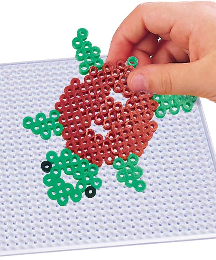 Simba Art & Fun Ironing Beads 3D, 2,400-Piece Bead Set with Pegboard & Templates, Multicolor, Kids 3+