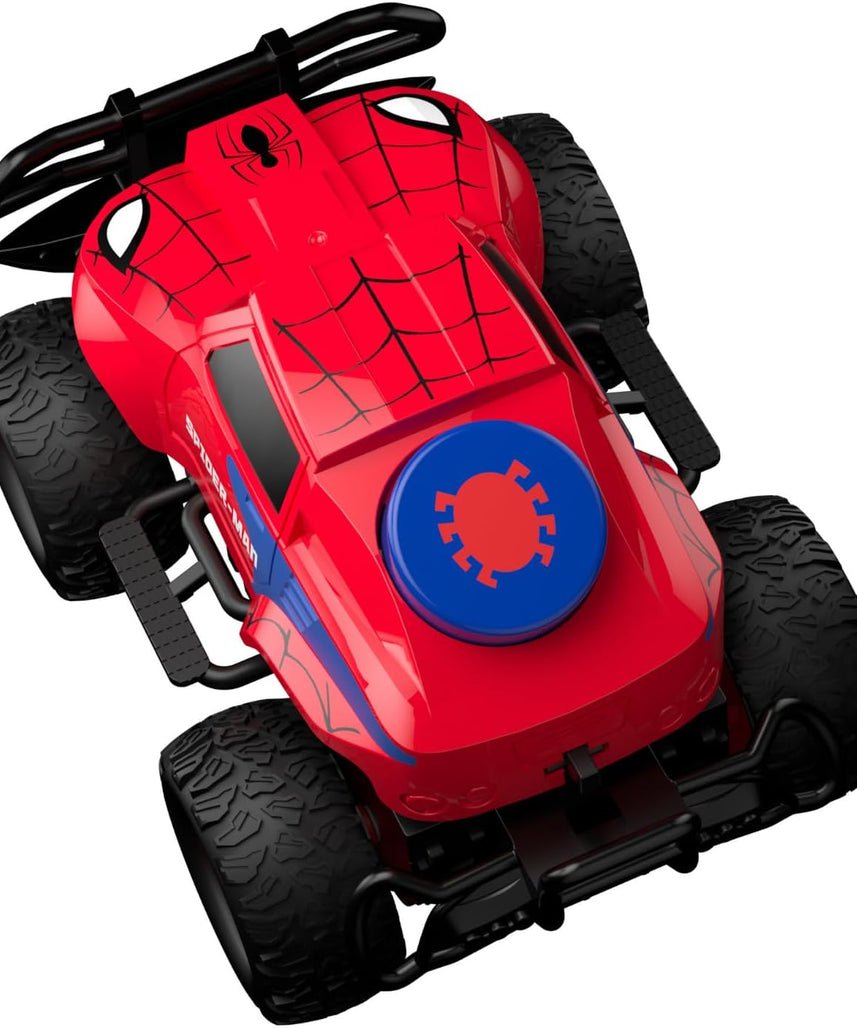 Marvel Spider-Man Ridge Runner R/C Remote Control Car, 2.4 GHz Full Function Toy for Ages 3+