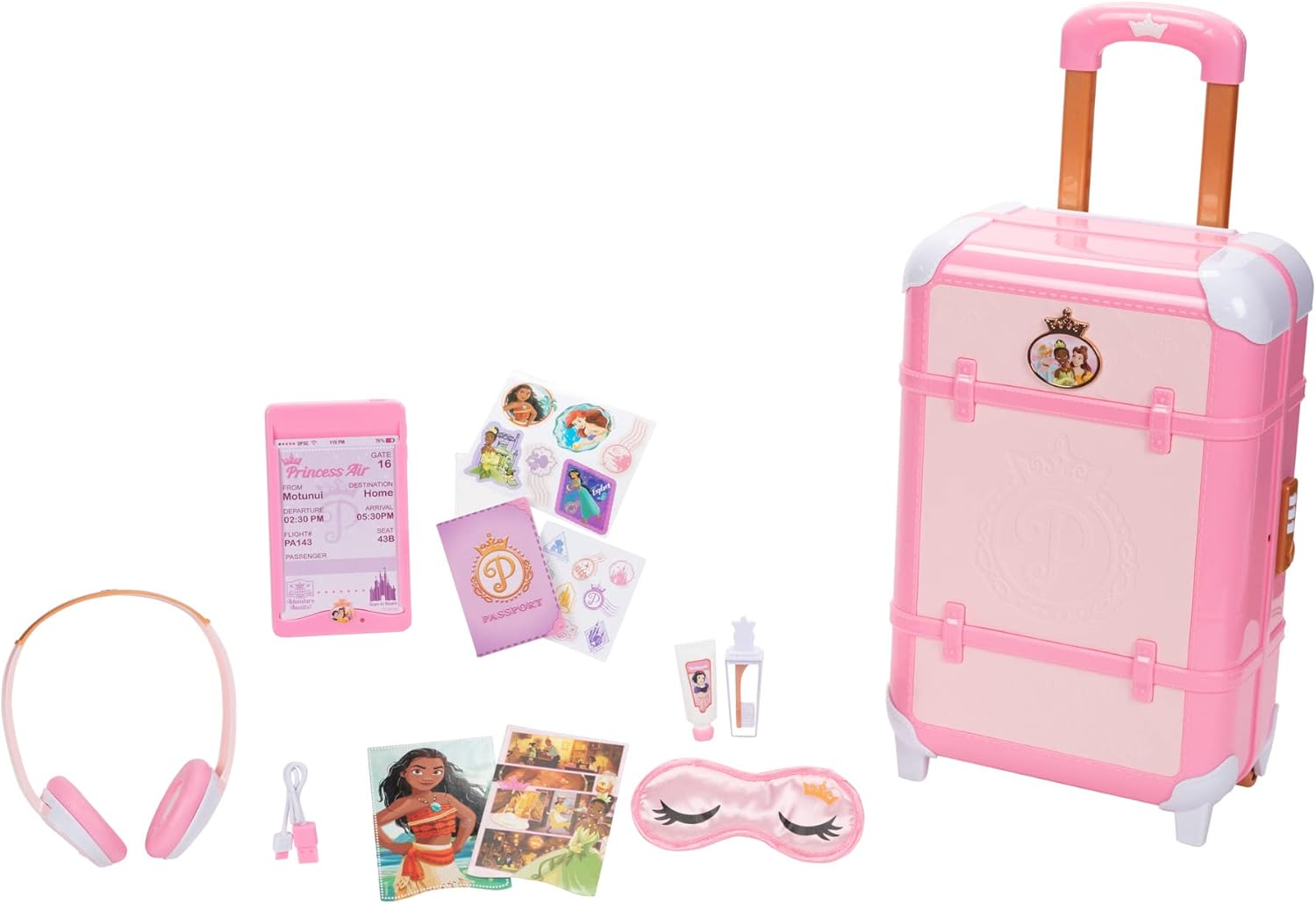 Disney Princess Style Deluxe Suitcase Set
