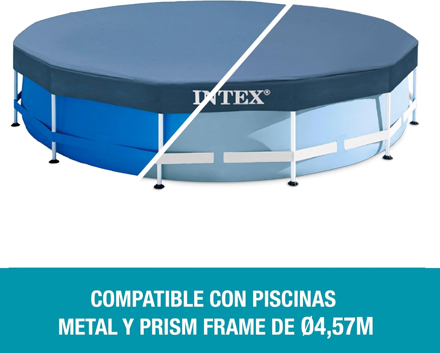 Intex 58901 Round Frame Cover, 457 cm