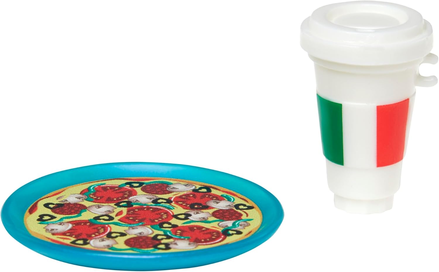 Barbie Pink Passport Italy Adventures Doll Set with Blonde Doll, Clothes, Summer Accessories and Food Pieces for Kids Ages 3 and Up