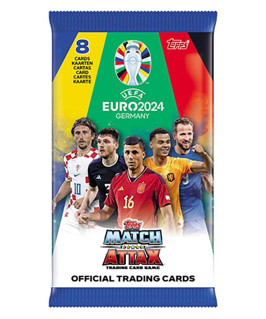 Topps FS0004775 UEFA Euro 2024 Match Attax Trading Cards Envelope Multicolor