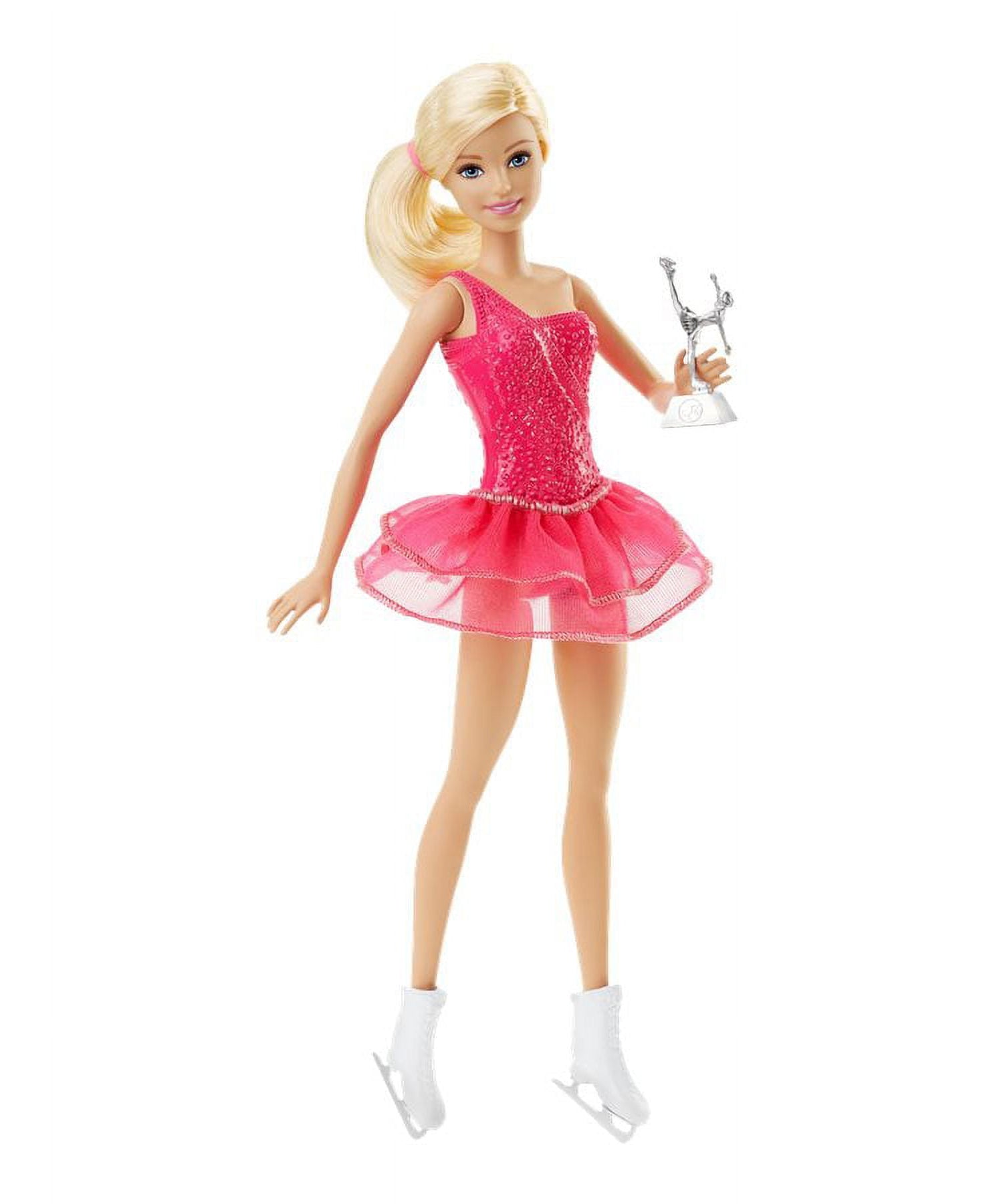 مجموعة دمى باربي المهنية (4 قطع): طبيبة، طاهية، لاعبة تنس، طيارة، ملابس وإكسسوارات مستوحاة من مسيرتها المهنية، مناسبة للأعمار من 3 سنوات فما فوق