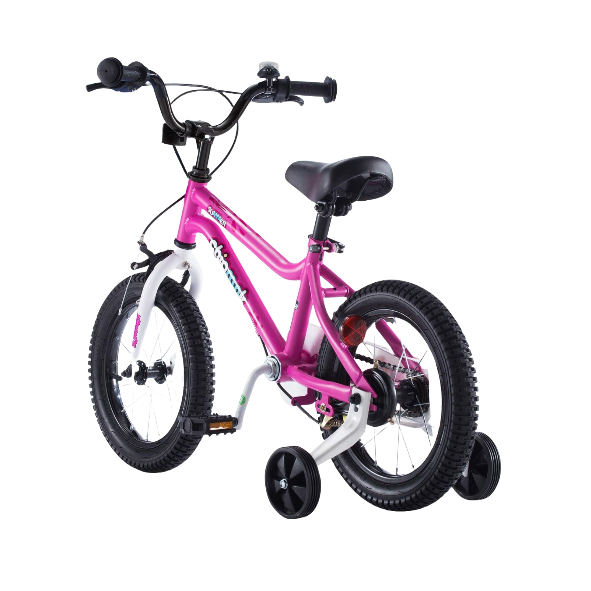 دراجة تشيبمنك إم كيه مقاس 12 بوصة بإطار فولاذي خفيف الوزن، ومقعد ومقبض قابلان للتعديل، وفرامل أمامية وخلفية، ودراجات أطفال مجمعة مسبقًا بنسبة 95% مع عجلات تدريب للأطفال من عمر 2 إلى 5 سنوات، لون أسود