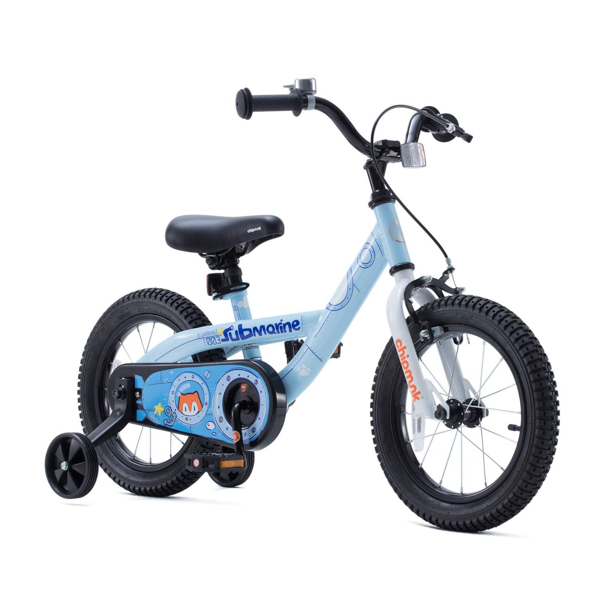 Chipmunk 18 Chipmunk Submarine 18 Inch Bicycle with Lightweight Steel Frame, Adjus ...