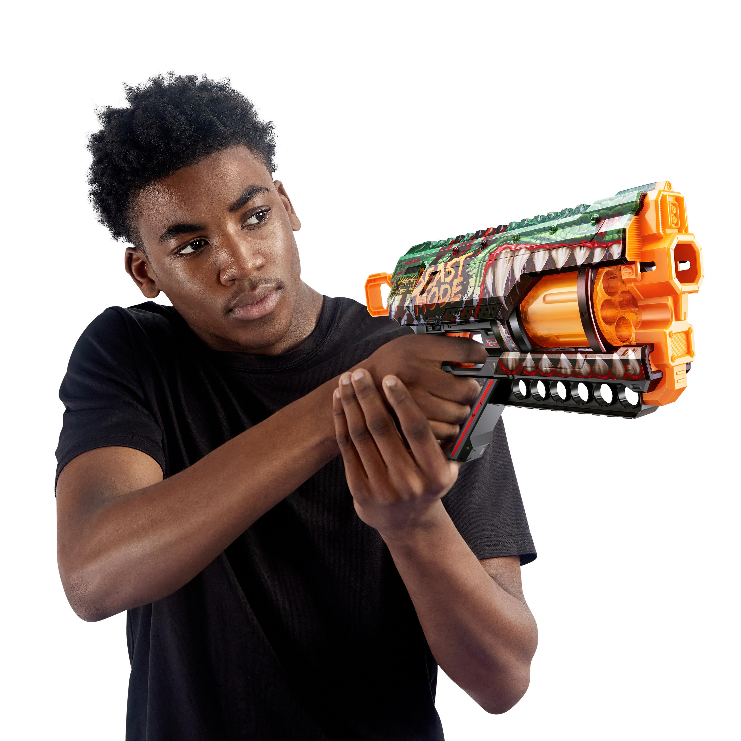 XSHOT Skins Dread Sonic Edition, Dual Barrel Foam Dart Blaster with Air Pocket Technology, 12-Dart Capacity & 27m Range, Toy Gun for Kids, Teens & Adults, Ages 8+