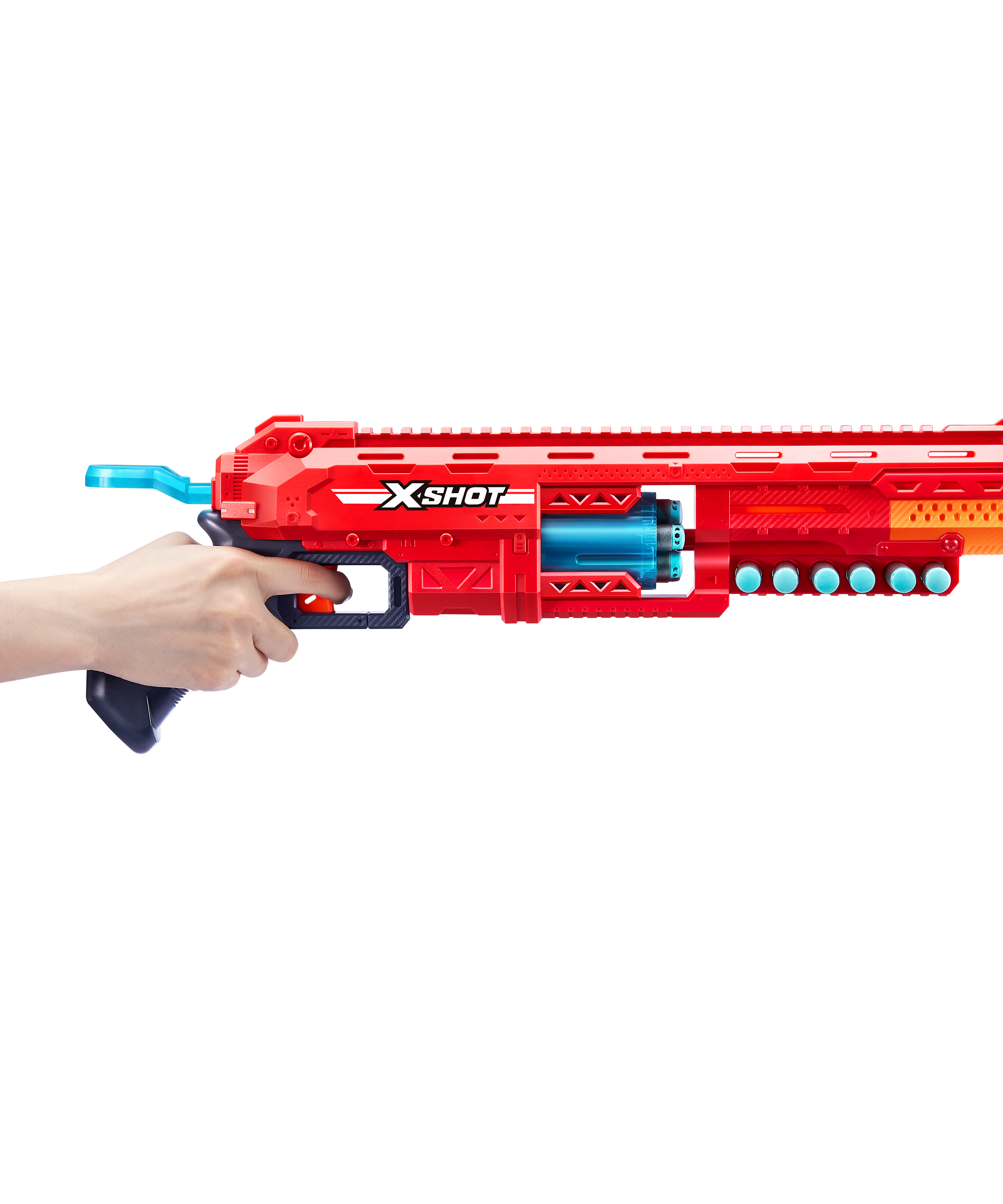 X-Shot Excel Caliber S1 Blaster, High Performance Foam Dart Gun Toy for Boys & Girls, Age 8+