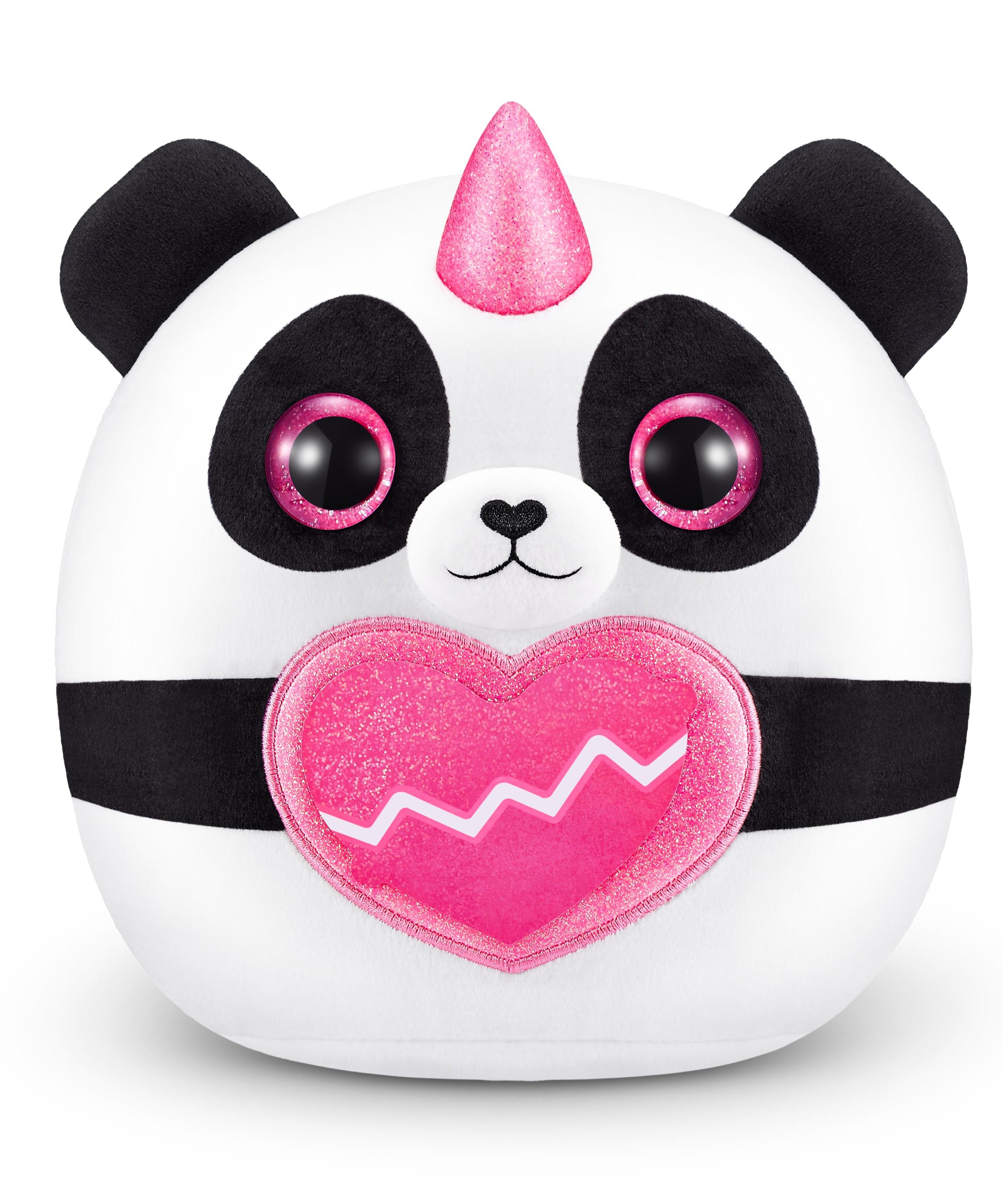 Rainbocorns Eggzania Mini Mania Series 1 Surprise Plush Toy for Girls Ages 3+, Collectible Stuffed Animal with 10+ Surprises, Slime, Stickers & Wearable Jewelry