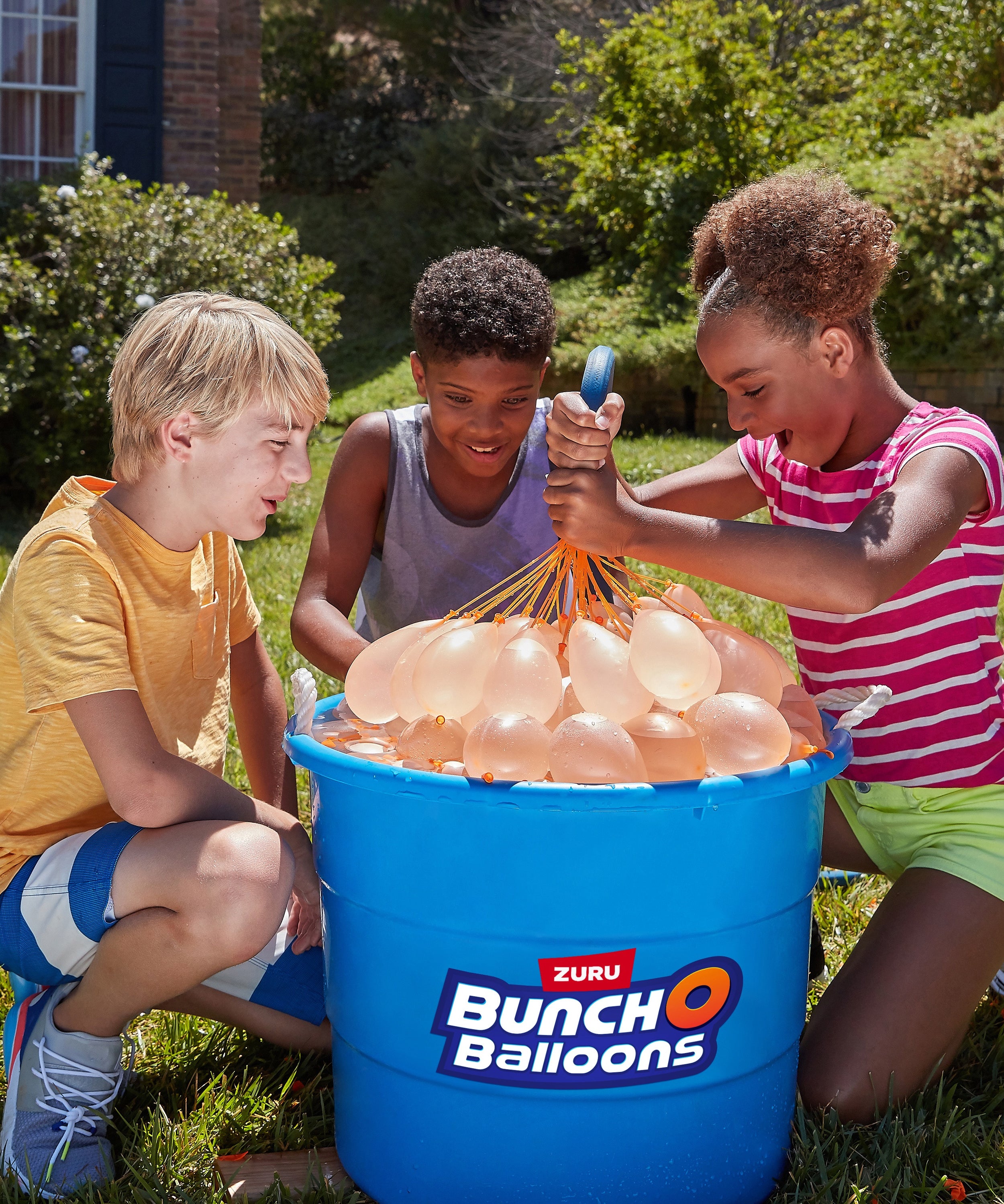 X-Shot Water Combo Fast Fill Blaster Set with 2 Micro Water Guns and 3 Tropical Party Bunch O Balloons, Quick Fill and Tie 100 Balloons in 60 Seconds, Outdoor Summer Water Toy Pack for Kids Age 6+