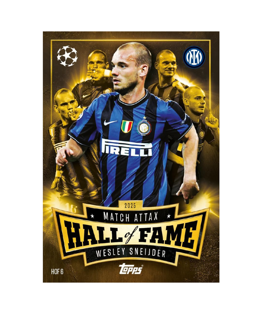 Topps Match Attax UCC 2025/2026 Collectible Football Trading Cards, Single Pack (12 Cards) or Full Box (32 Packs, 384 Cards), Official UEFA Licensed Product