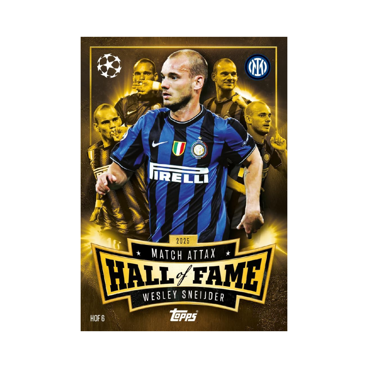 Topps Match Attax UCC 2025/2026 Collectible Football Trading Cards, Single Pack (12 Cards) or Full Box (32 Packs, 384 Cards), Official UEFA Licensed Product