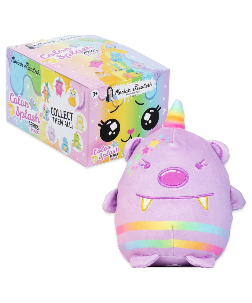 Moriah Elizabeth Mystery Plush, 6-Inch Blind Box Collectible Plush, Surprise Plush Toy for Fans, Includes Collector Poster, Soft Huggable Character, Collect All 8, Officially Licensed