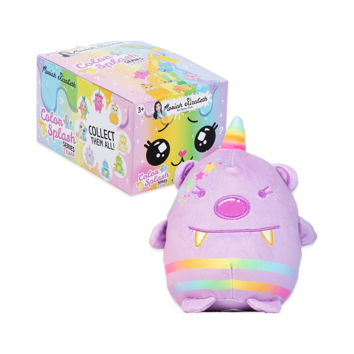 Moriah Elizabeth Mystery Plush, 6-Inch Blind Box Collectible Plush, Surprise Plush Toy for Fans, Includes Collector Poster, Soft Huggable Character, Collect All 8, Officially Licensed