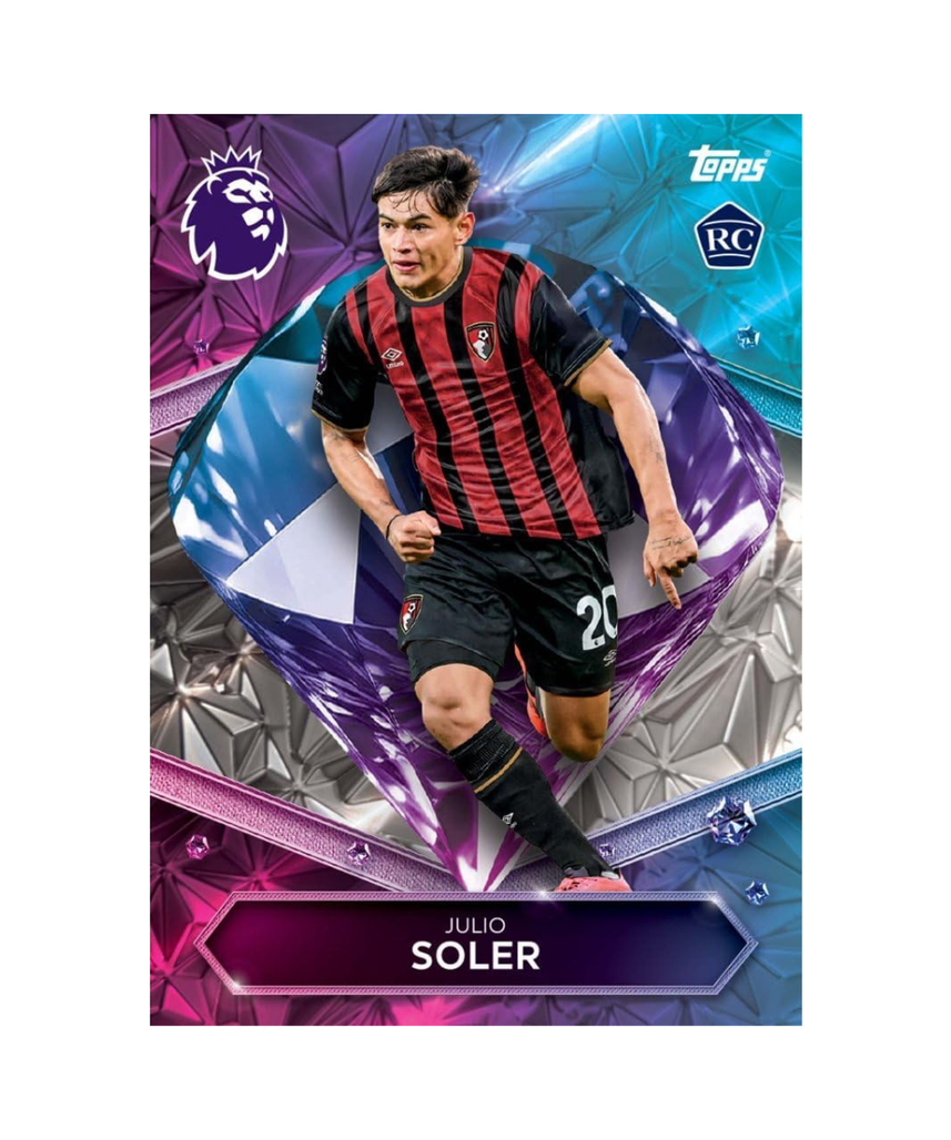 Topps Premier League 2025 2026 Football Trading Cards Starter Pack, Includes 10 Cards with Special Inserts, Gold Lion Limited Card, Collector Binder Checklist and Guide, Official Premier League Collectible