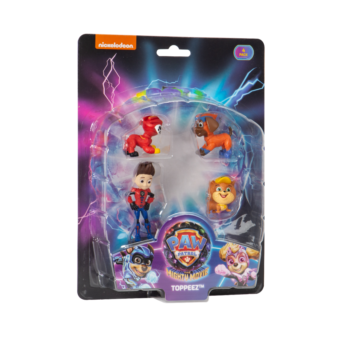 Paw Patrol The Mighty Movie Pencil Toppeez, Collectible Character Toppeez for Kids, 1pk / 3pk / 4pk / 8pk, School Accessories, PAW Patrol Movie Toys, Assorted Designs