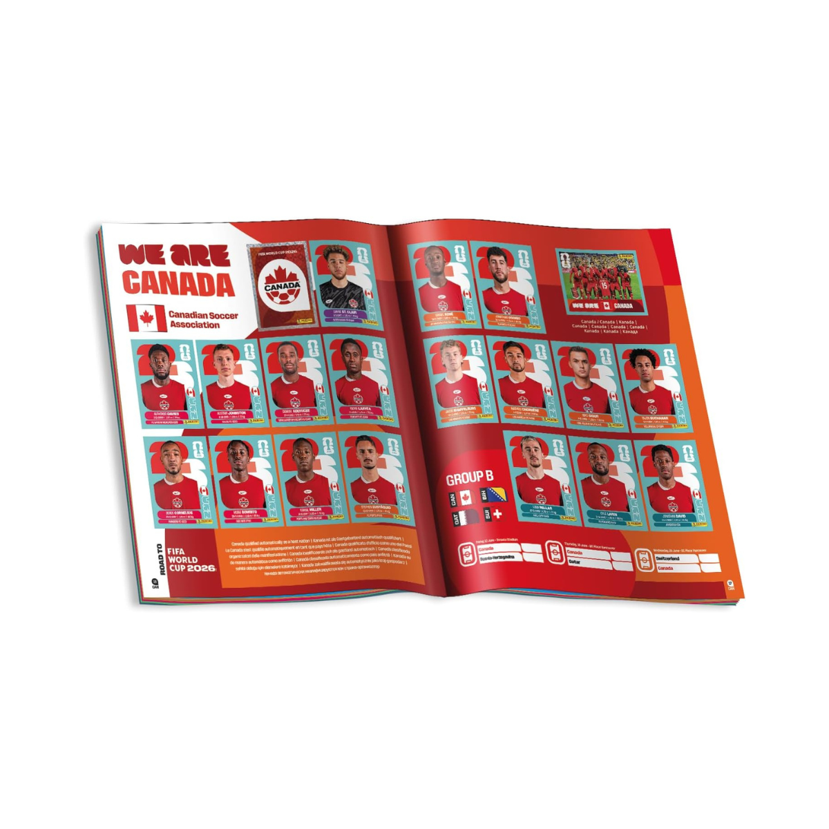 Panini FIFA World Cup 2026 Official Sticker Album, Football Collectible Album for World Cup 2026 Stickers and Panini Collectors