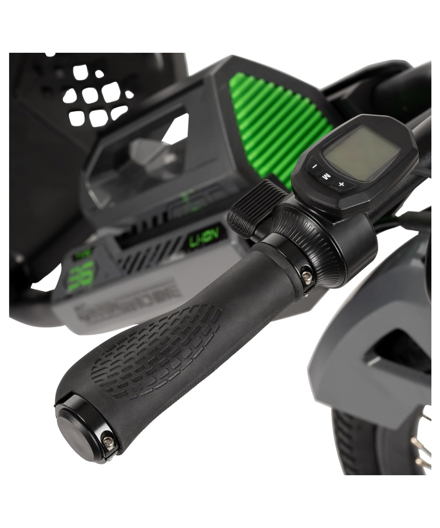 Huffy Green Machine Electric 36V Drift Trike, High Speed Electric Ride On with Adjustable Seat, Thumb Throttle Control and Drift Wheels, Teen Ride On Toy for Ages 14Y+