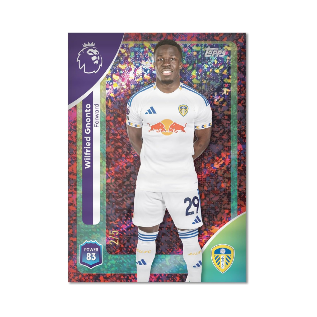 Topps Premier League 2025 2026 Football Trading Cards Mega Tin Goal Machines Edition, Includes 40 Cards and 3 Exclusive Limited Edition Cards, Official Premier League Collectible for Kids and Adult Fans