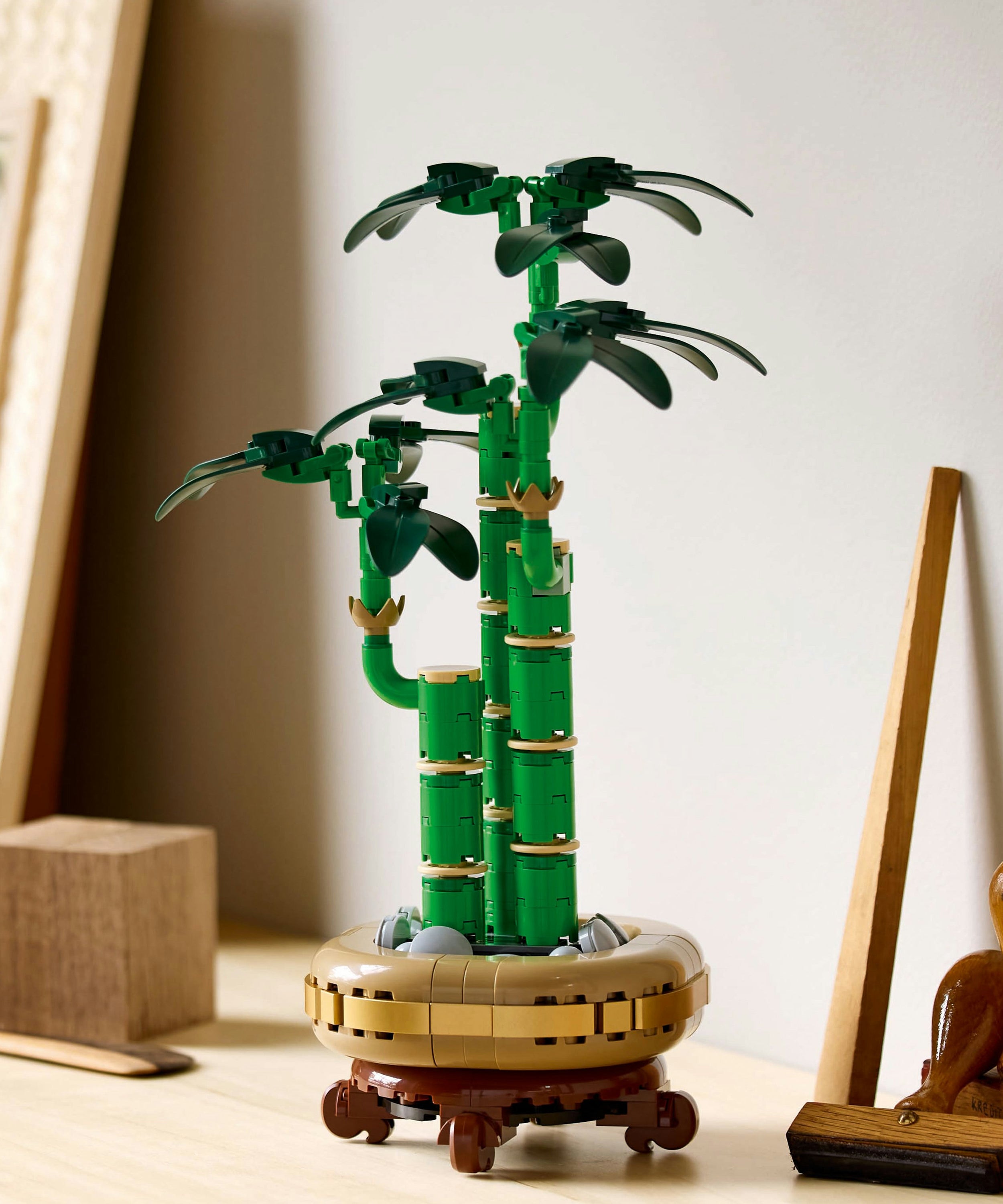 LEGO 10344 Lucky Bamboo Building Set for Unisex 18+ Botanical Display Model Creative Home Decor Construction Gift for Relaxation