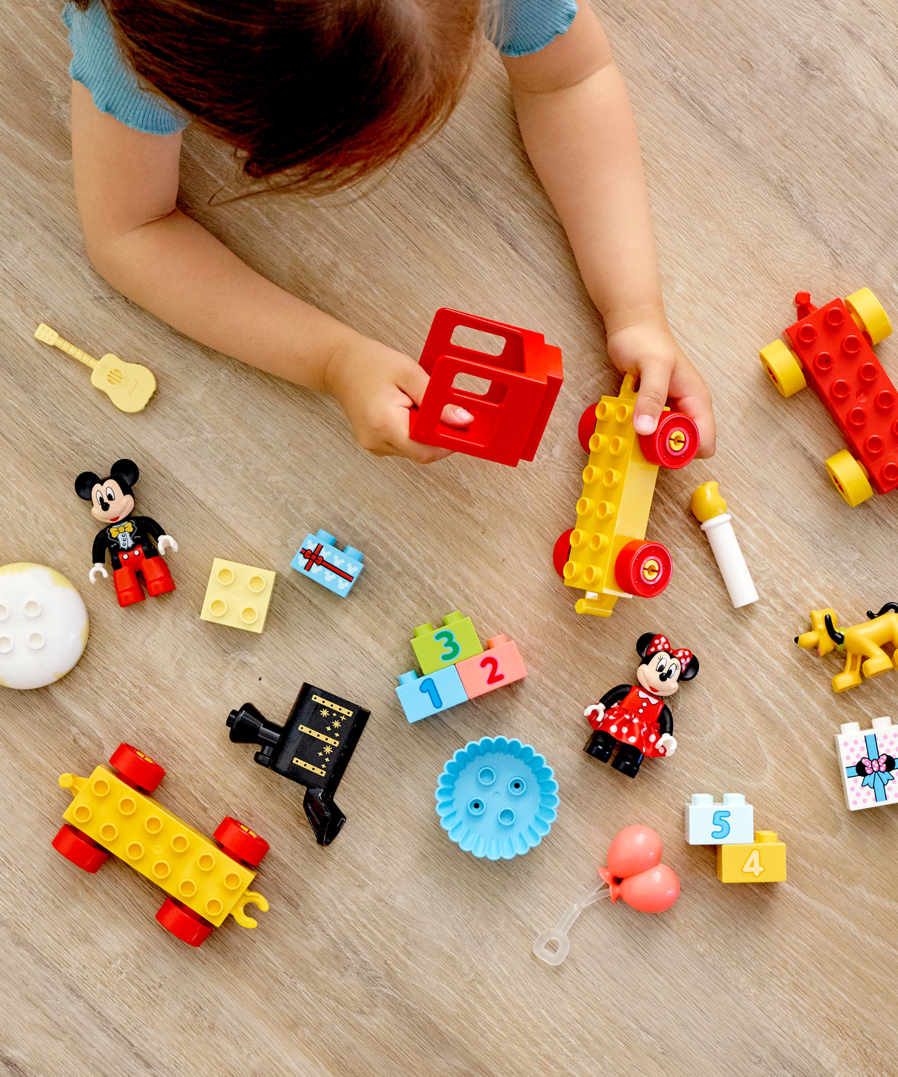 LEGO DUPLO 10941 Mickey & Minnie Birthday Train Playset for Toddlers 2+