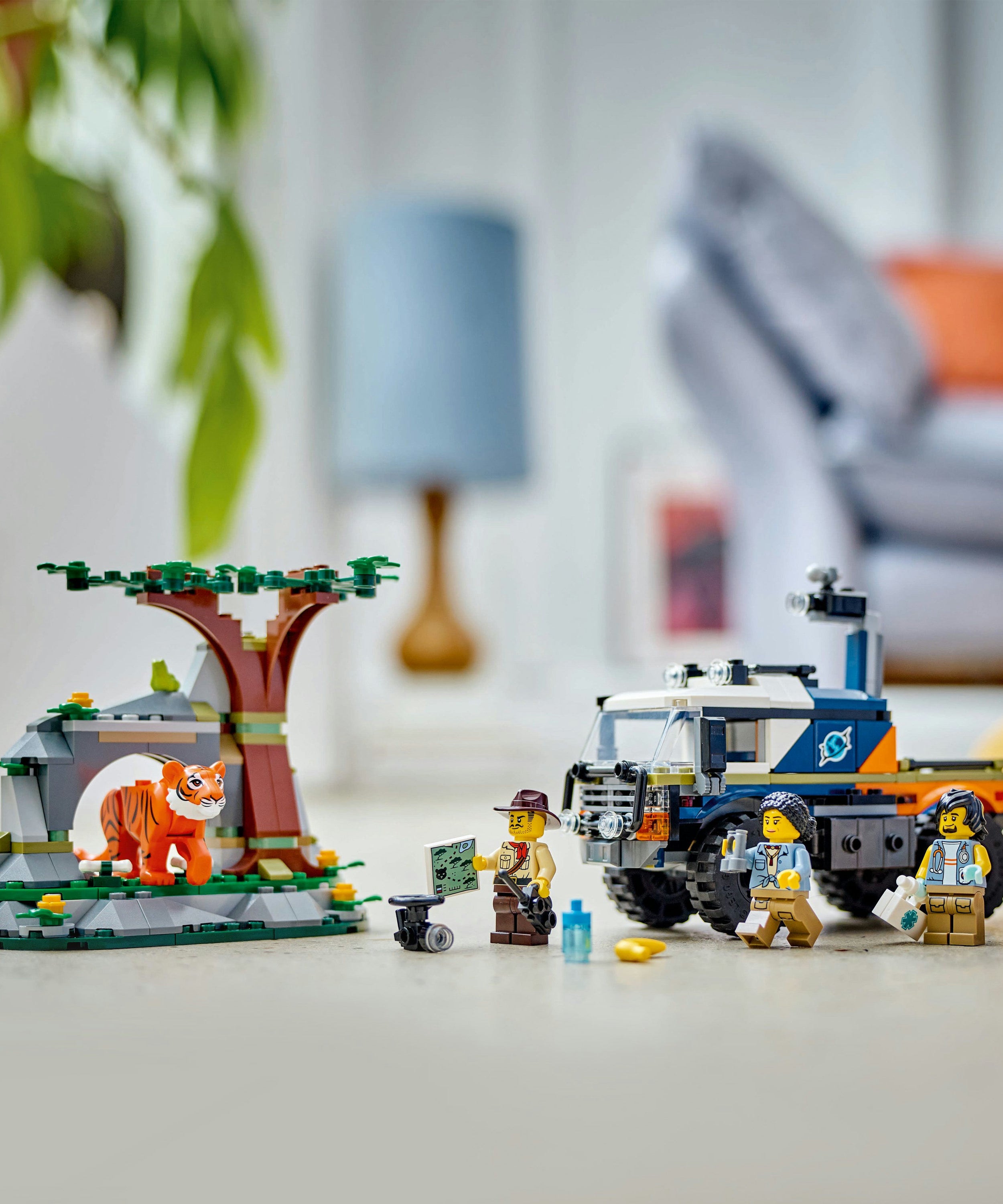 LEGO City 60426 Jungle Explorer Off-Road Truck Adventuring Set for Kids 6+