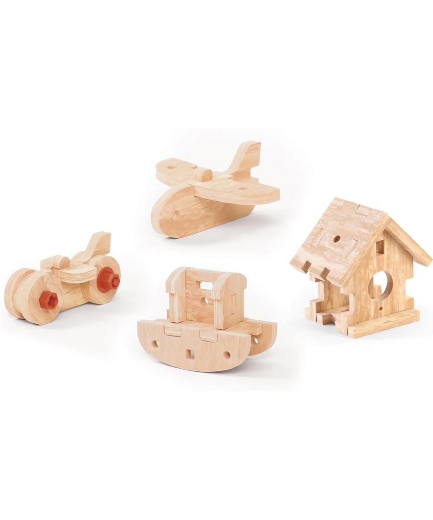 Step2 Deluxe Workshop 706000, Kids Role Play Workbench, Realistic Tools & Accessories, Durafoam Wood Projects, Storage Cabinets, Neutral/Earthy Tones, Ages 3+