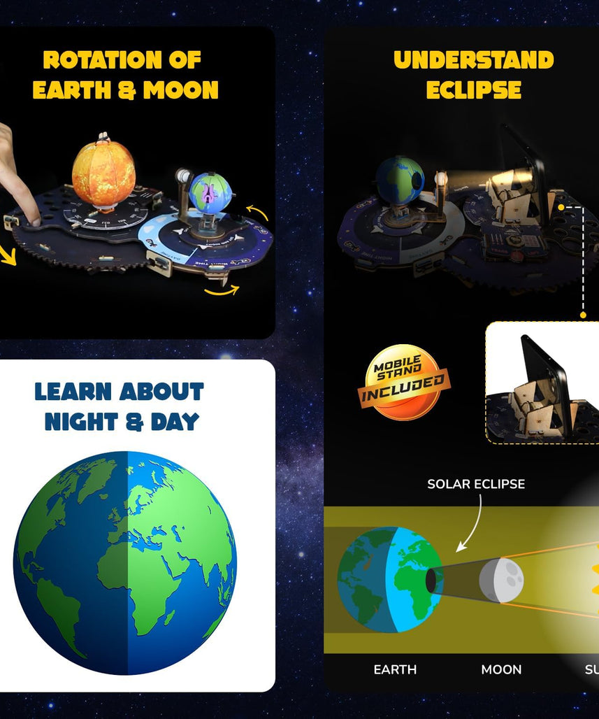 Smartivity DIY Space Shooters STEM Fun Toy, Educational & Construction Based Activity Game Kit for Kids 8 to 14, Best Birthday Gift for Boys & Girls