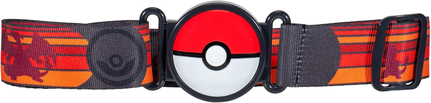 Pokémon Clip 'N' Go Poke Ball Belt Set with Charmander + Luxury Ball + Great Ball, Official Detailed Figures, Action Figure, Become a Pokemon Trainer, 4 Years +