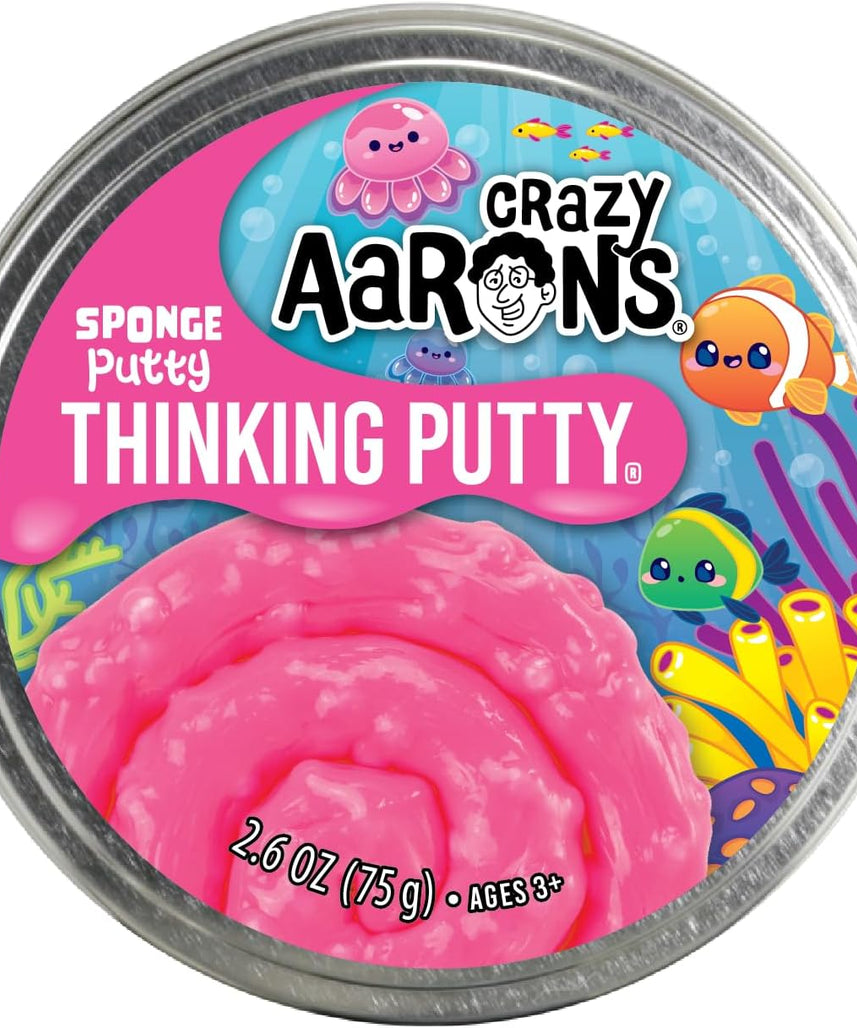 Crazy Aaron's(r) Sponge Putty Thinking Putty(r)