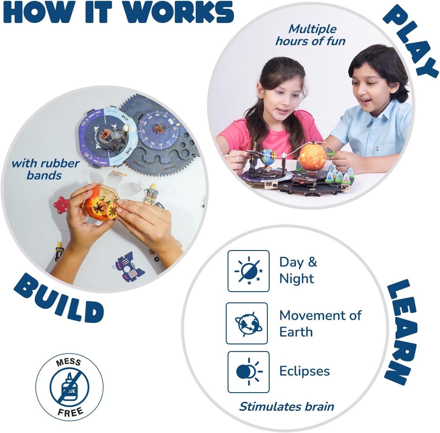 Smartivity DIY Space Shooters STEM Fun Toy, Educational & Construction Based Activity Game Kit for Kids 8 to 14, Best Birthday Gift for Boys & Girls