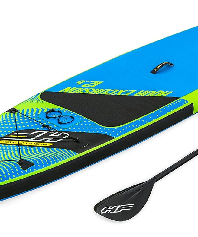 Bestway Hydro-Force Aqua Excursion Tech Inflatable Stand-Up Paddleboard Set with Paddle, Pump, Backpack & Leash – Adult 14+