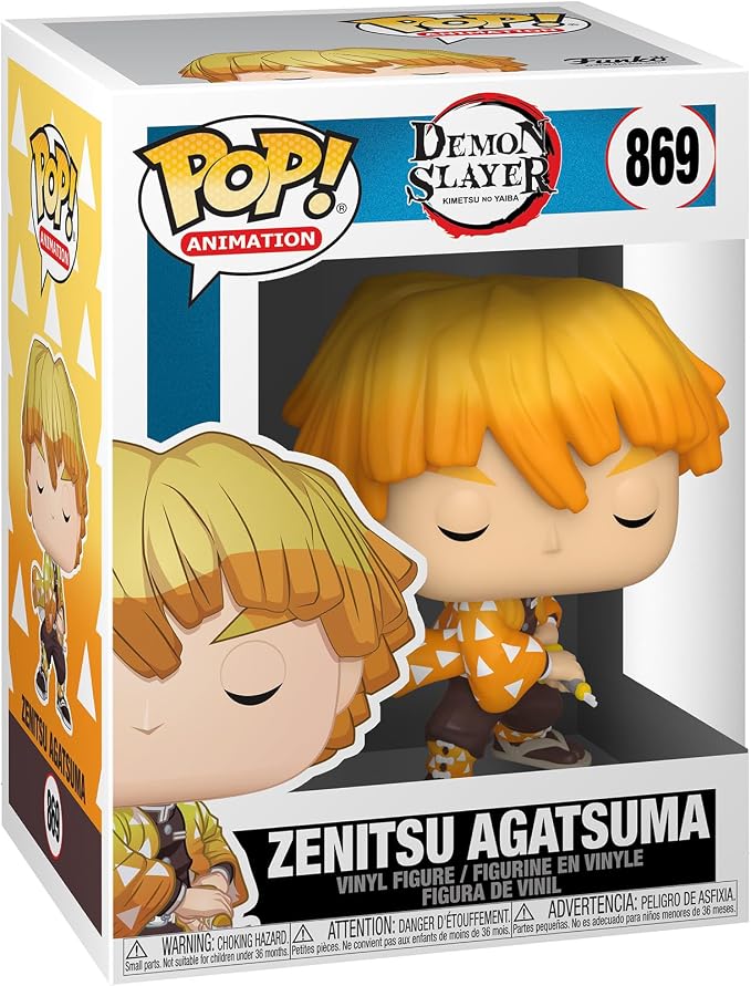 Funko Pop! Animation: Demon Slayer- Zenitsu Agatsuma - 49012