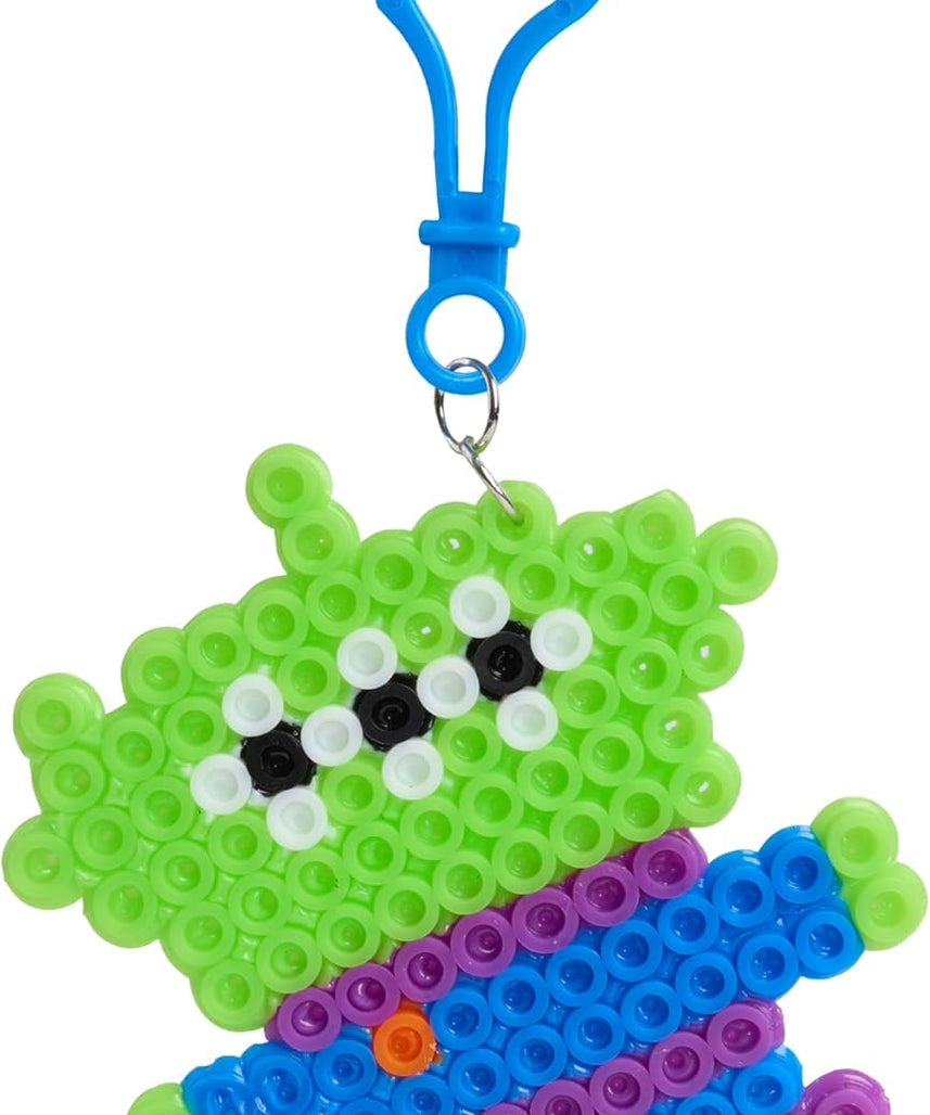 Disney Pixar Toy Story 5 Pixel Art DIY Craft Kit for Kids, 800 Fuse Beads Activity Set with Character Bag Clips, Creative Arts and Crafts Toy Ages 6+