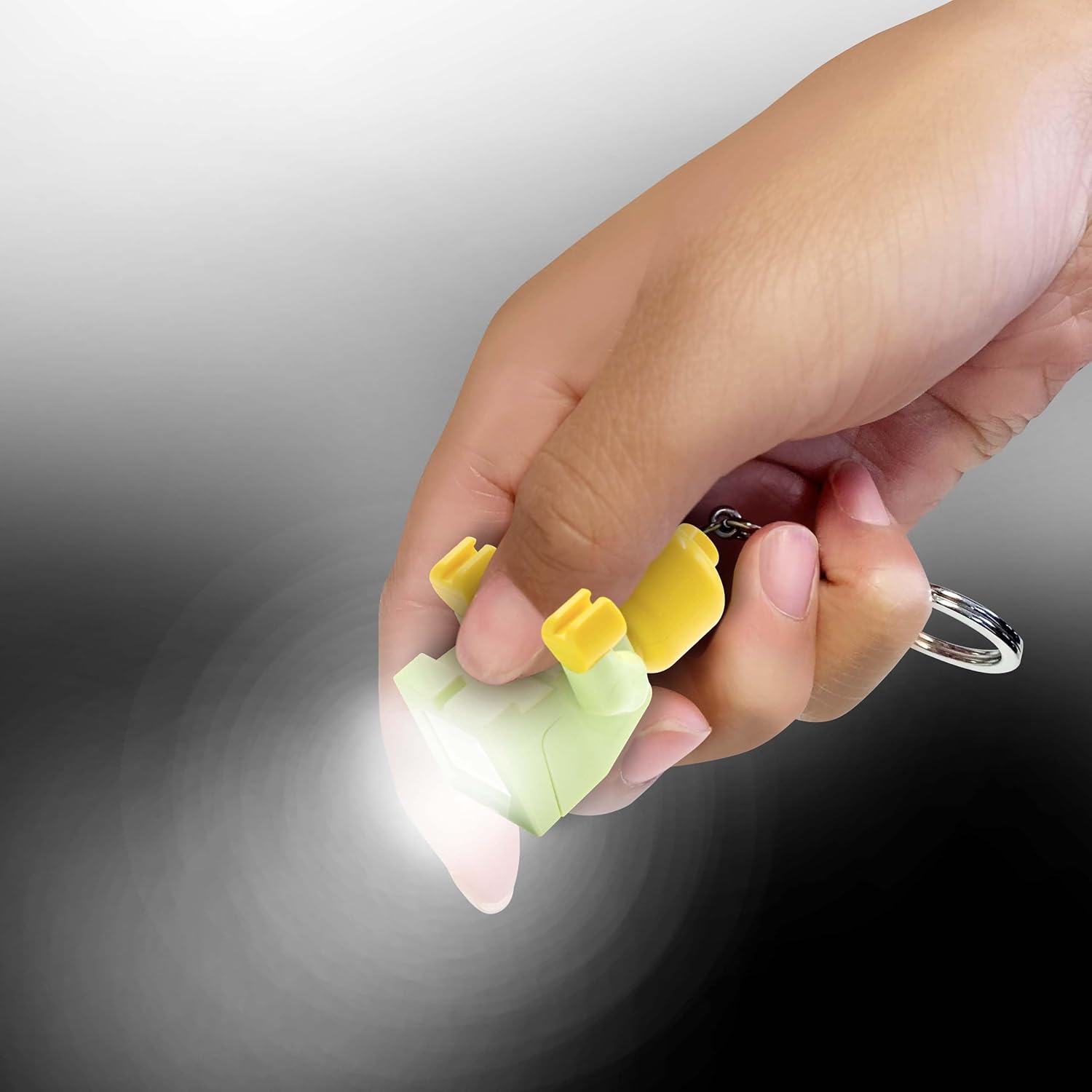 LEGO Minifigures - Large 2.25 Inch Tall Figure Keychain Light - Baby (KE209H), Multicolor, Large - 2 inches tall