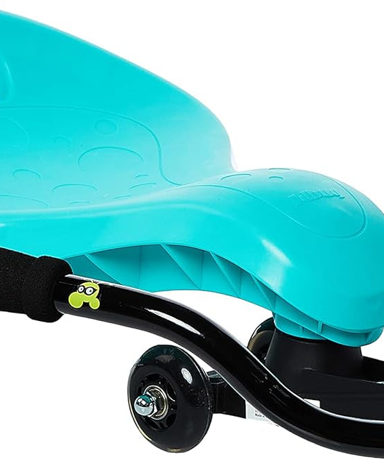 سكوتر جيه دي باج كيدز سواير المتأرجح، عجلات خلفية مضيئة بتقنية LED، مساند أقدام مانعة للانزلاق، مقعد مصبوب مريح، مناسب للأعمار من ٢ إلى ٥ سنوات، دراجات، دراجات ثلاثية العجلات، وألعاب ركوب