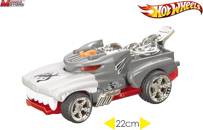 Hot Wheels Monster Action Hotweiler, Motorized Light & Sound Vehicle for Kids Ages 3+