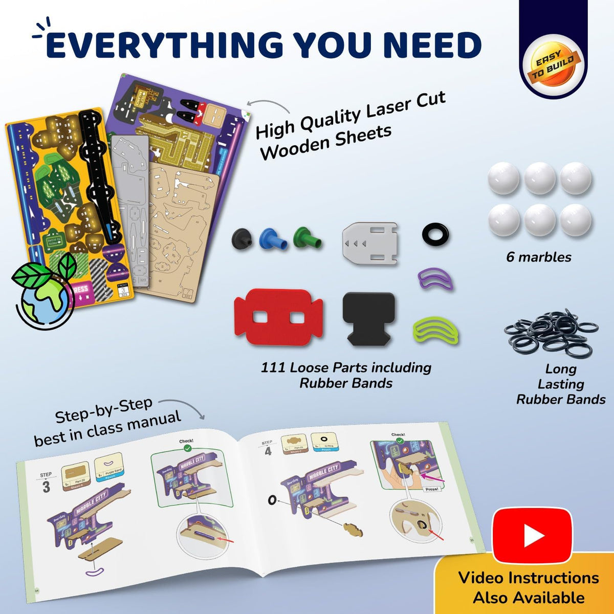 Smartivity Ultimate Marble City for Kids 8-14 Years