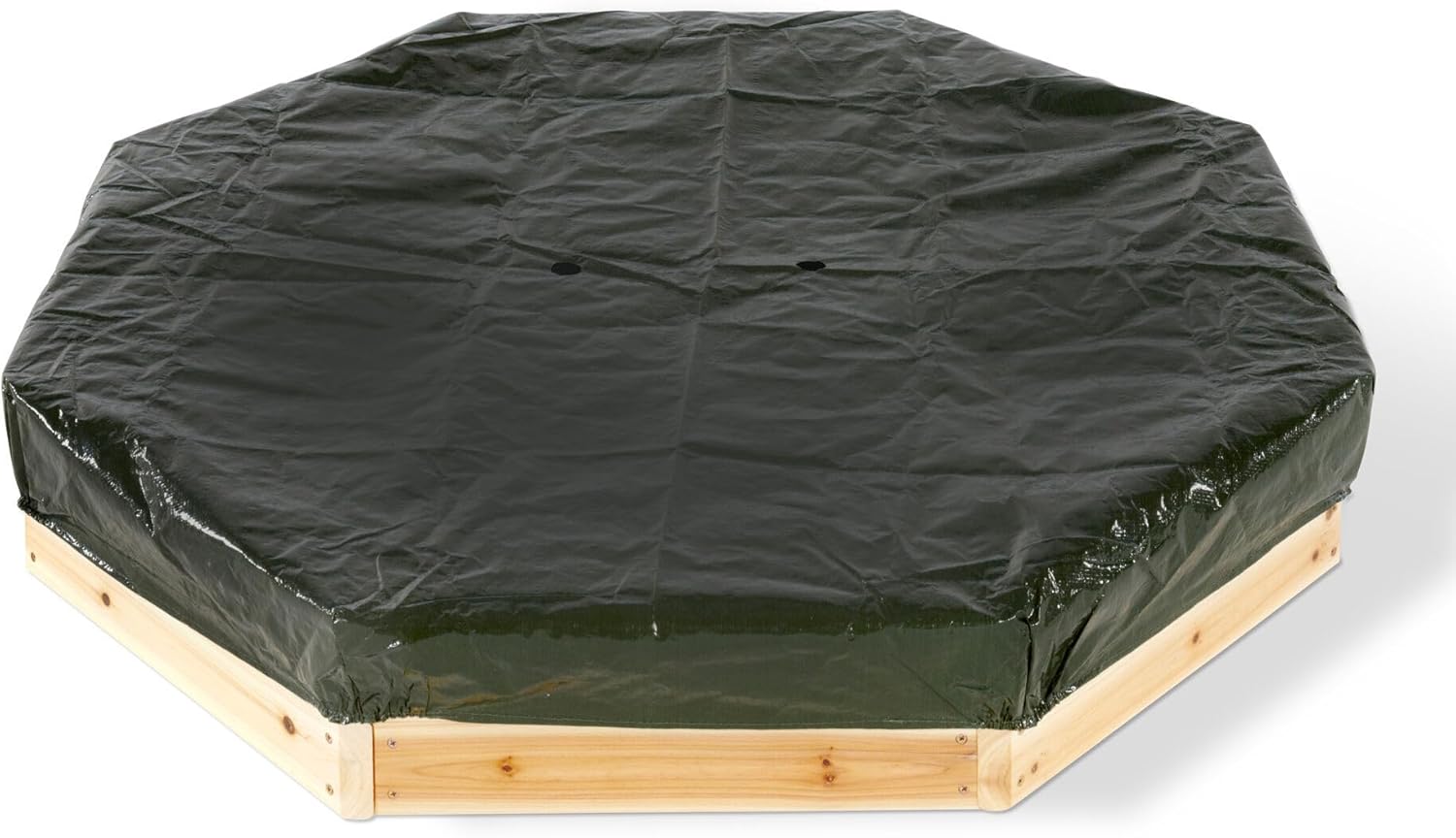 صندوق رمل خشبي من Plum Treasure Beach مع غطاء، لعبة صندوق رمل للملعب الخارجي مع مقعد مدمج، يشجع اللعب الخيالي والنشط للأطفال، مناسب للأولاد والبنات من سن 3 سنوات فما فوق