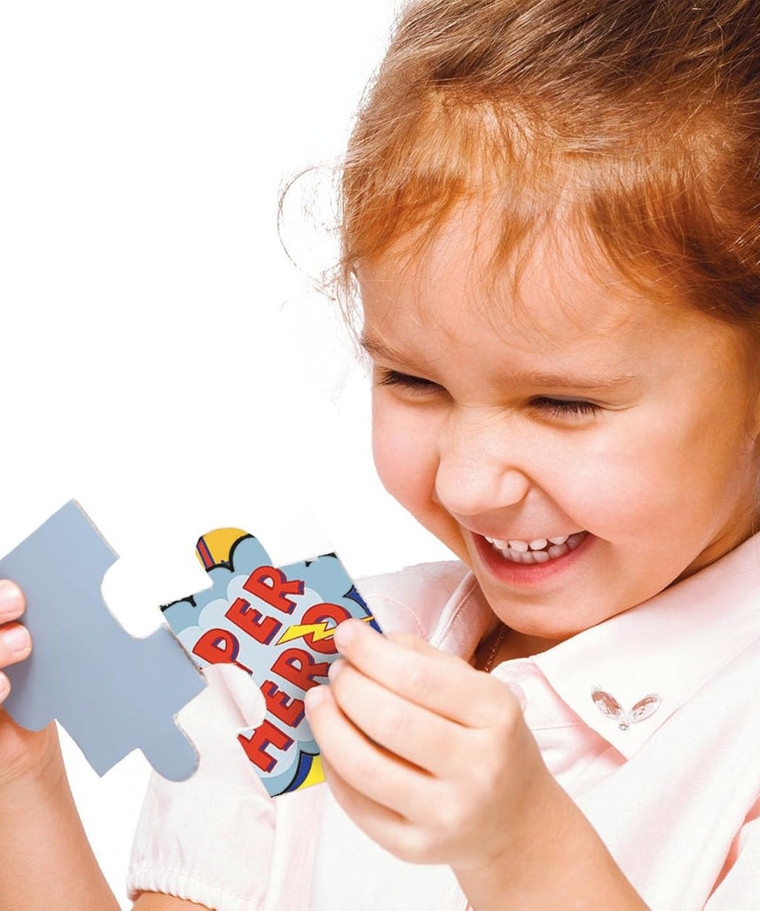 Clementoni 24216, Spider-Man Supercolor Maxi Puzzle for Children - 24 pieces, Ages 3 years Plus