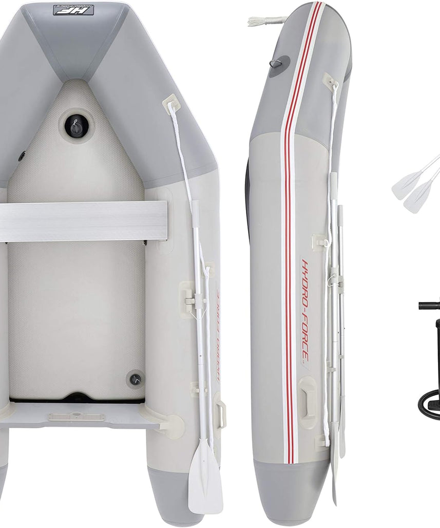 Bestway Caspian Pro Inflatable Boat 9'2" x 60" x 16.5" (2.80m x 1.52m x 42cm), Drop-Stitch Floor, Motor-Ready Transom – Ages 18+